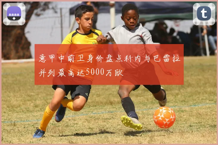 意甲中前卫身价盘点科内与巴雷拉并列最高达5000万欧